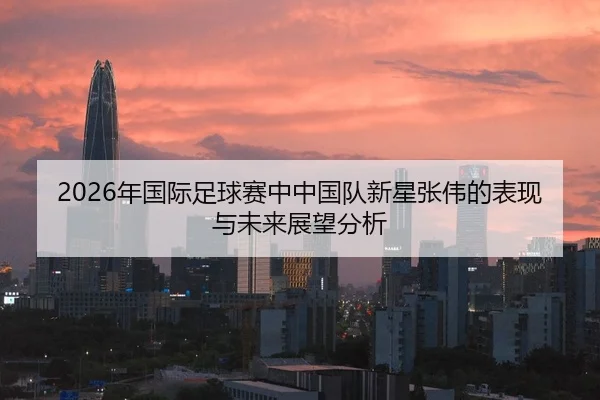 2026年国际足球赛中中国队新星张伟的表现与未来展望分析